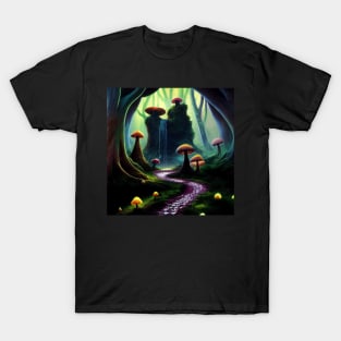 Glow forest 3 T-Shirt